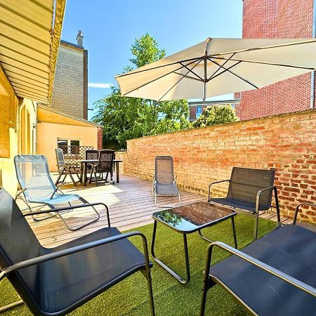 Apartamento T2 Industriel avec terrasse et parking privé Amiens Exterior foto