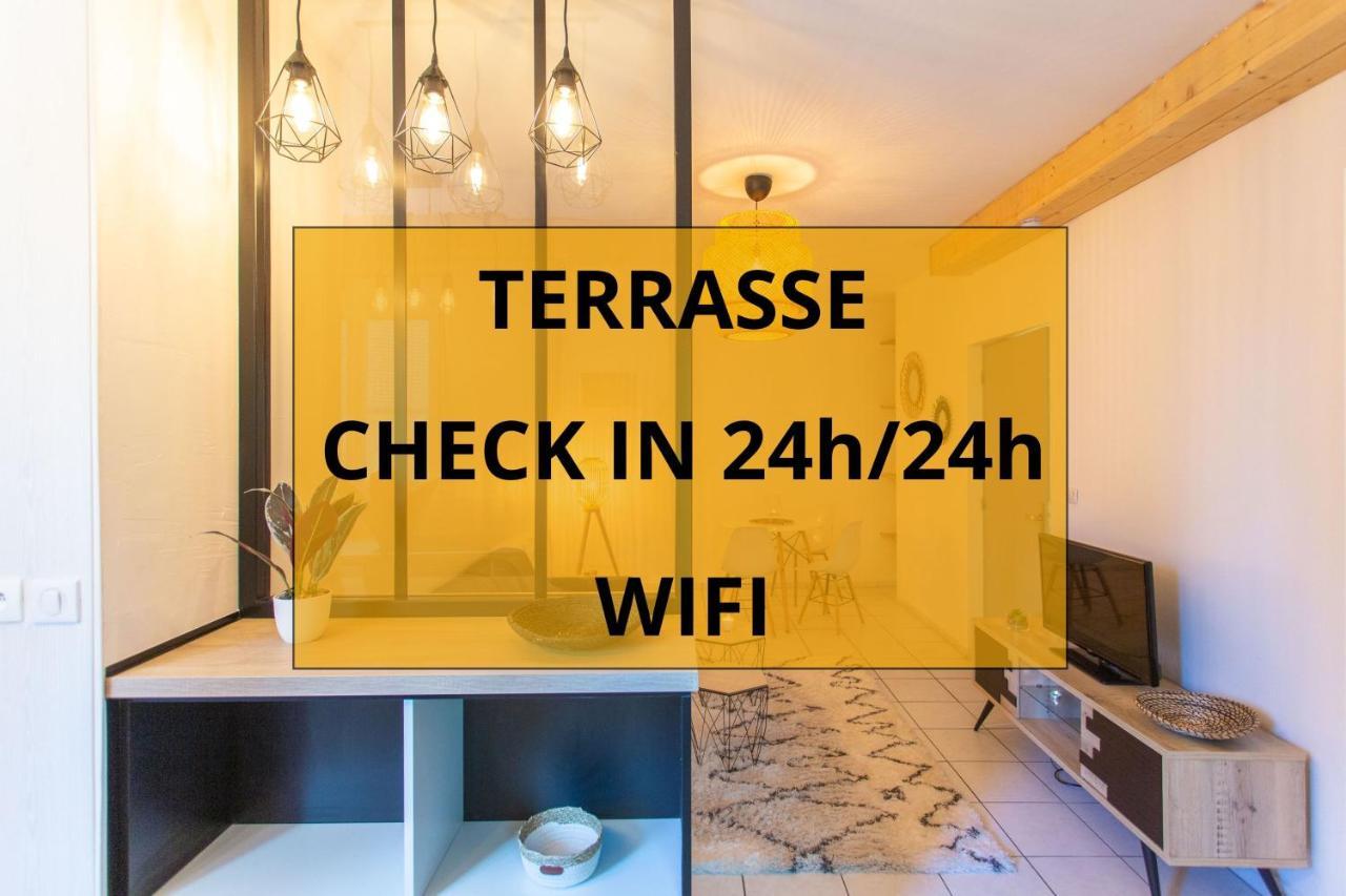 Apartamento T2 Industriel avec terrasse et parking privé Amiens Exterior foto